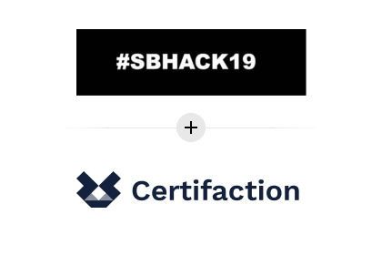 Certifaction issues crypto certificates for all participants at #SBHACK19