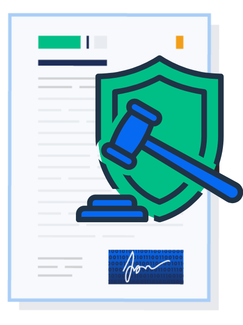 Attempted illustration of document privacy